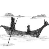 Ahotsen Uhartea.. Design, and Traditional illustration project by Aitziber Akerreta - 03.30.2012