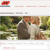 Mediapro. Design, Programming, and UX / UI project by Eztizen Angulo - 04.04.2012