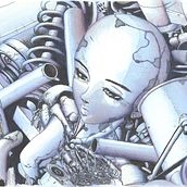 Manga Alita Ángel de Combate . % Abraham Pérez tarafından hazırlanan Geleneksel illüstras, on, Ve UX / UI projesi - 04.05.2012
