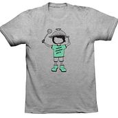 "mataré monstres per tu" t-shirt. Design e Ilustração tradicional projeto de violeta nogueras - 08.04.2012