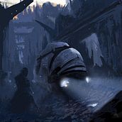 Garbagebot. Traditional illustration project by Francisco Crespo - 04.12.2012