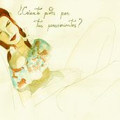 Lolita, pensamientos. Traditional illustration project by Rocío - 04.16.2012