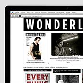 Wonderland magazine. Un progetto di Design e UX / UI di Guillermo Brotons - 17.04.2012