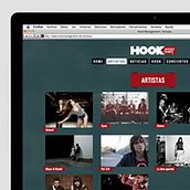 Hook Management website. Un progetto di Design e UX / UI di Guillermo Brotons - 17.04.2012