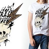 Colección camisetas Hombre. Design, and Traditional illustration project by Roger Llopis Lloret - 04.25.2012