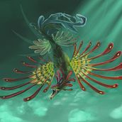 dragon de mar. Een project van Traditionele illustratie van javier_martinez_tallada - 25.04.2012