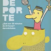 HAZ DEPORTE. Un proyecto de Diseño e Ilustración tradicional de Martín Brotons Botella - 06.05.2012