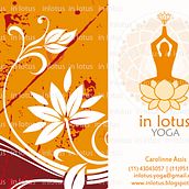 InLotus Yoga panfleto frente. Un progetto di  di Carolinne Assis - 09.05.2012