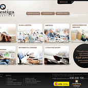Desarrollo web para agencia de detectives.. Un proyecto de Diseño, Programación y UX / UI de bloom_estudio - 04.06.2012