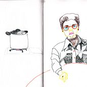 Caras . Traditional illustration project by Joana Valls - 04.29.2013