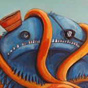 POLP in the FACE. Traditional illustration project by Natxo Ramirez Garcia - 06.07.2012