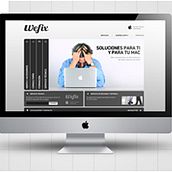 Wefix. Design, Programming, and Advertising project by iddeos - 06.25.2012