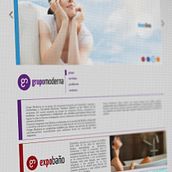 Website GrupoModerna. Design, Programming, UX / UI, and Advertising project by Diseño y Comunicación ALPUNTODESAL - 07.04.2012