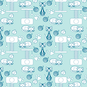 Pattern2. Design, and Traditional illustration project by Irene Martos Gomez - 07.26.2012