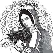 Devocion. Design, and Traditional illustration project by Daniel Ramos Rosales - 08.05.2012