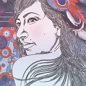 Tocados, texturas, encajes.. Traditional illustration project by Carmen Sánchez - 08.17.2012