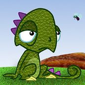 Leon the cameleon. Traditional illustration project by Laia Capdevila - 08.29.2012
