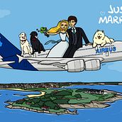 Encargos de Bodas. Traditional illustration, Design, and Events project by Bea Blanco - 09.03.2012