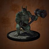 Orco, Personaje 3D. Un proyecto de 3D de Antonio Jiménez Rodríguez - 07.09.2012