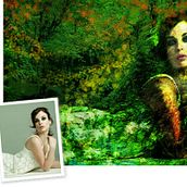 Green woman . % Ineshi tarafından hazırlanan Tasarım, Geleneksel illüstras, on, Ve Fotoğrafçılık projesi - 09.07.2012