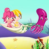 SEA PRINCESES -animación e ilustracion. Un progetto di Motion graphics, Illustrazione tradizionale e Cinema, video e TV di Marta Clapés - 15.09.2012