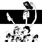 FALSO. Een project van  Ontwerp y Traditionele illustratie van Javier Moya - 18.09.2012