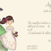 Invitaciones de Boda y Meseros personalizadas.. Traditional illustration project by Rosa María Martínez Hurtado - 10.03.2012