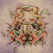 it's finally autumn!. Design, and Traditional illustration project by Alizia Vence - 10.05.2012