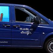 Diseño vehículo Restaurante Marblau. Design, Motion Graphics, Traditional illustration, Film, Video, TV, 3D, Photograph, and Advertising project by Pepa Sastre - 10.20.2012