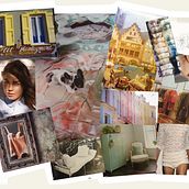 moodboards inspiration. Traditional illustration, Film, Video, TV, and Advertising project by marta moldes grela - 11.01.2012