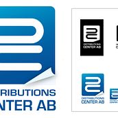 Logotipo Dc Disributions AB. Design, and Traditional illustration project by Alejandro Briz - 11.08.2012