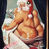 Santa Thong. Design, and Traditional illustration project by Lelia Álvarez - 11.18.2012