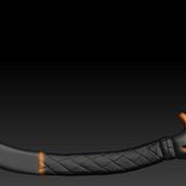 Petzl Ice Axe. Design, Traditional illustration, and 3D project by Vicente Sánchez - 11.22.2012