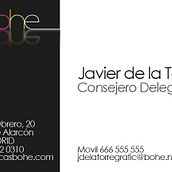 Branding Bohe. Design project by Ignacio Figueredo Zalve - 12.14.2012