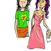 Bocetos  . % loli anabel siliezar bonilla tarafından hazırlanan Geleneksel illüstras, Ve on projesi - 12.16.2012