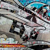 Whaam!. Design, Traditional illustration, and Collage project by Marcos Cabañas - 12.21.2012
