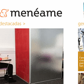 Menéame (Windows 8). Design, Programming, UX / UI & IT project by Jordi Sánchez - 12.27.2012