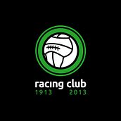 Propuesta Logotipo Centenario Racing Santander. Design project by Raul Piñeiro Alvarez - 01.04.2013