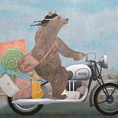 On the Road. Een project van Ontwerp, Traditionele illustratie y Reclame van Sergio G. Sanz - 09.01.2013