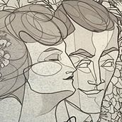 "La Flor y Nata". Design, and Traditional illustration project by Javier Jubera García - 01.10.2013