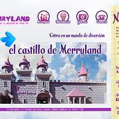 MERRYLAND (parque infantil). Un progetto di Web development, Graphic design e Web design di Eduardo Barga - 22.01.2013