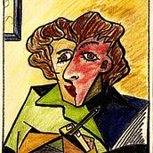 El beso apagado. Traditional illustration project by Alberto Orellana - 01.25.2013