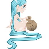 Horóscopo PinUp. Een project van  Ontwerp y Traditionele illustratie van María de la O Cominero Moreno - 12.02.2013