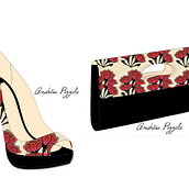 Drawings - shoes and accessories. Un proyecto de Diseño de Andréia Pizzolo - 14.02.2013
