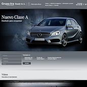 Landing Page - Nuevo Clase A - Mercedes Benz. Un projet de Programmation, Publicité, UX / UI, Design , Photographie , et Cinéma, vidéo et télévision de Jonathan Rikles - 04.03.2013