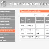 Sistema de Inventario FCEyT. Programming, Design & IT project by Ana Sisnero y Silvina Herrera - 03.07.2013