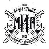 Typography - newAntique. Advertising, Design, and Traditional illustration project by david sánchez cobos - 03.07.2013