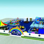 Parque de diversões Polvo \ Octopus Amusement Park - Marina de Vilamoura. 3D project by Dennis Veiga - 03.13.2013