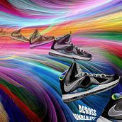 Nike Across Unreality. Een project van  Reclame,  Ontwerp y Traditionele illustratie van Marian Viñas Fernández - 02.04.2013