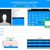 Fitness Gym Control Ein Projekt aus dem Bereich Design, Programmierung und Informatik von Christian Gil - 08.09.2013